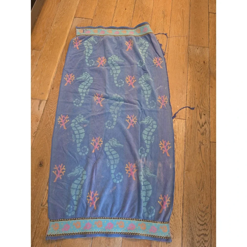 Vintage y2K‎ territory seahorse Beach Towel